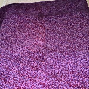 Batik fabric thin  Bed Covering - Full size bed
